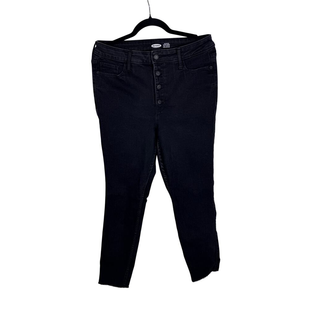 Old Navy Rockstar Super Skinny 360° Stretch  Jeans -14 size - Navy Blue